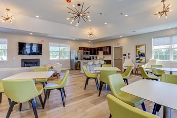 Clubhouse with social room